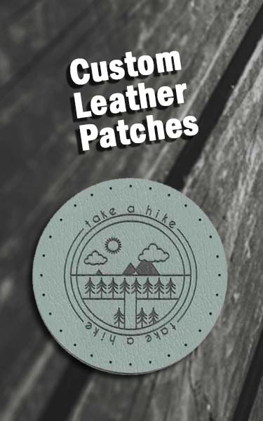 Custom Leather Patches No Minimum. Custom Leather Patches Near Me. Custom Leather Embroidered PVC Rubber Patches near John Tracy Center in Los Angeles